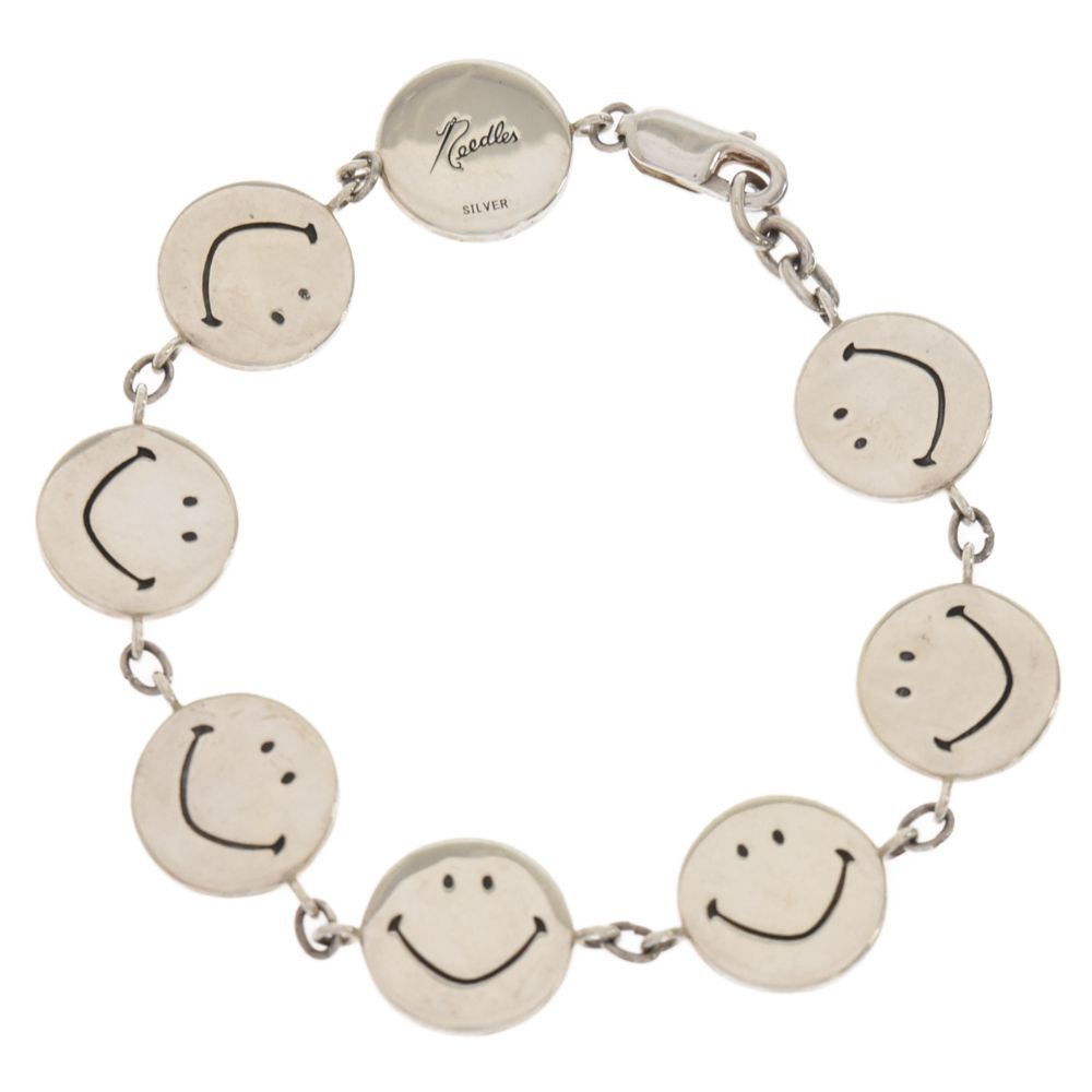 Needles (ニードルス) SMILE BRACELET スマイル チェーンブレスレット シルバー - メルカリ