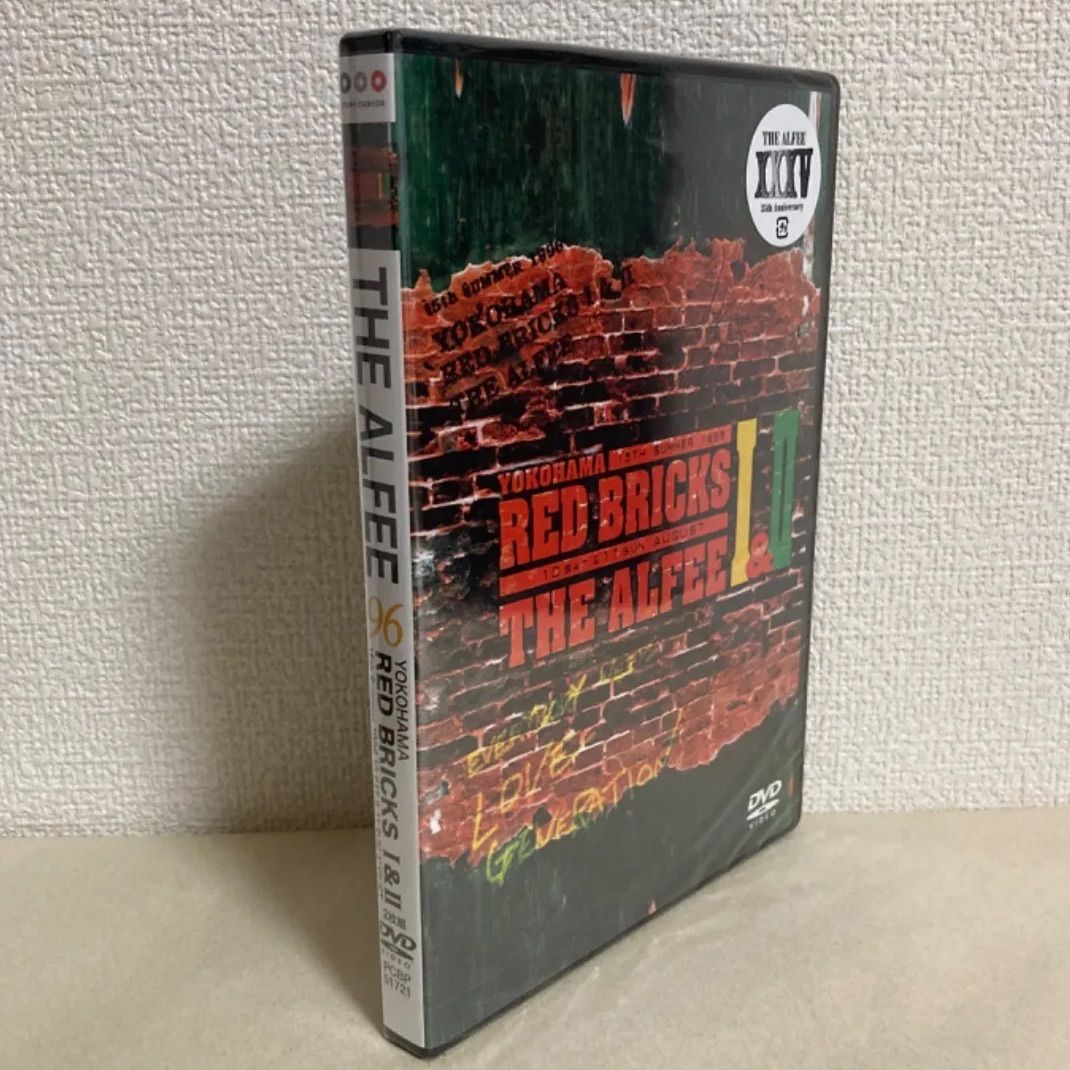 【未開封】DVD/THE ALFEE 1996 RED BRICKS Ⅰ&Ⅱ