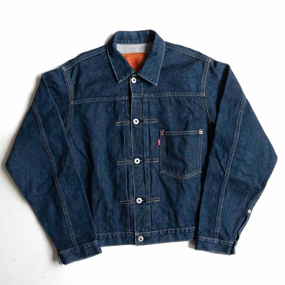 雰囲気抜群/濃紺】 LEVI'S 【 506XX BIG E デニムジャケット 】40