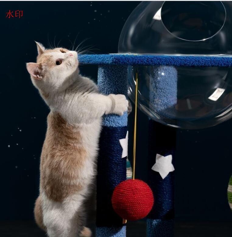 猫つかみ板*猫よじ登る棚*一体猫小屋*サイザル麻は磨耗に耐えられない*縦型猫つかみ柱