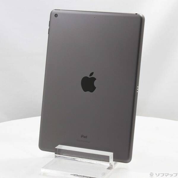 中古品〕 iPad 第7世代 32GB スペースグレイ MW742J／A Wi-Fi【295】