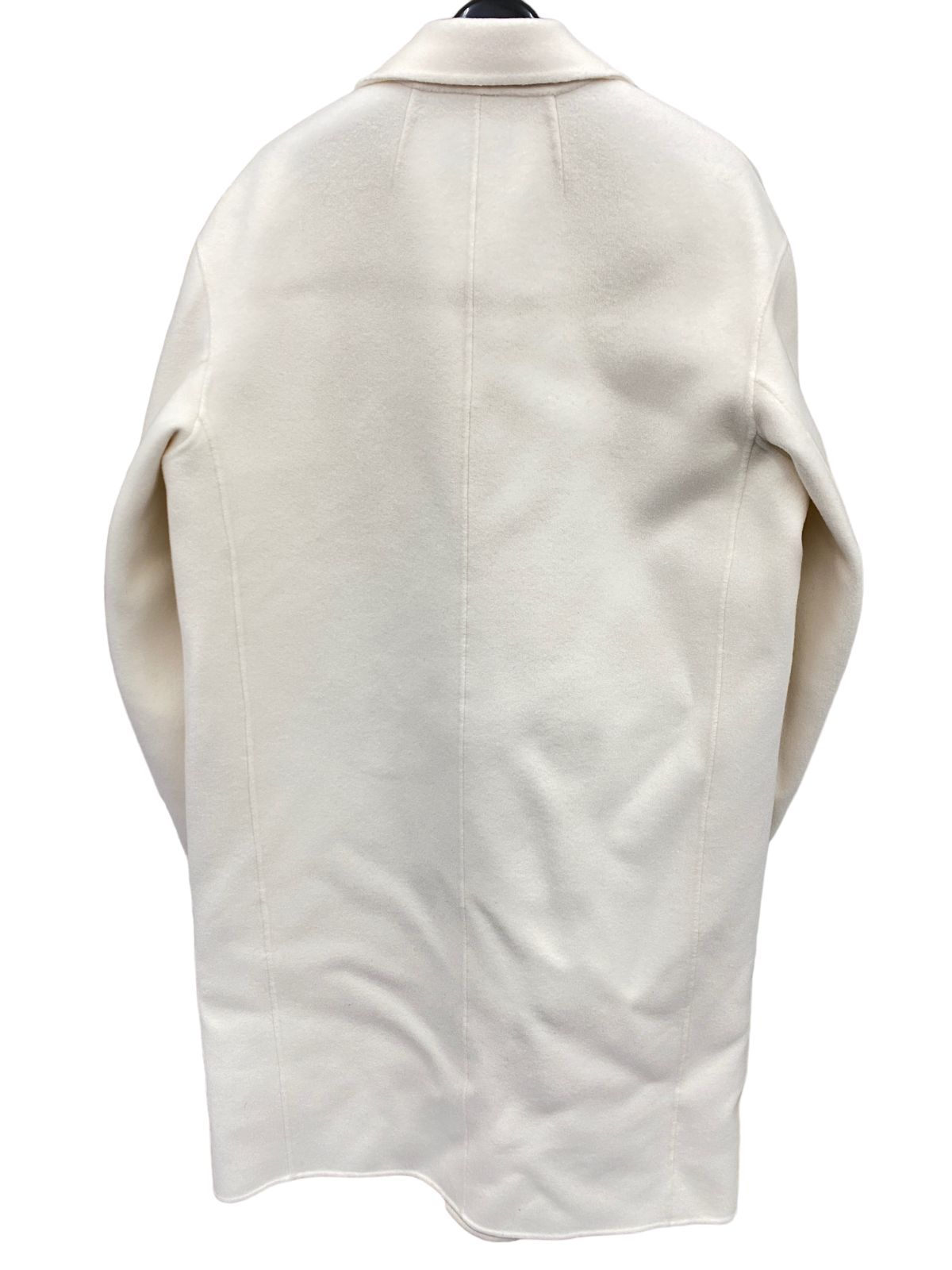 ☆EM1274 theory セオリー ロングコート ウールコート アイボリー S