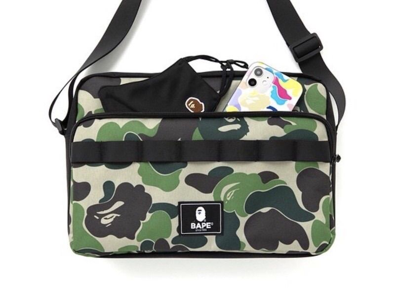 BAPE◆A BATHING APE／◆ショルダーバッグ／迷彩◆付録品ノベルティ商品説明