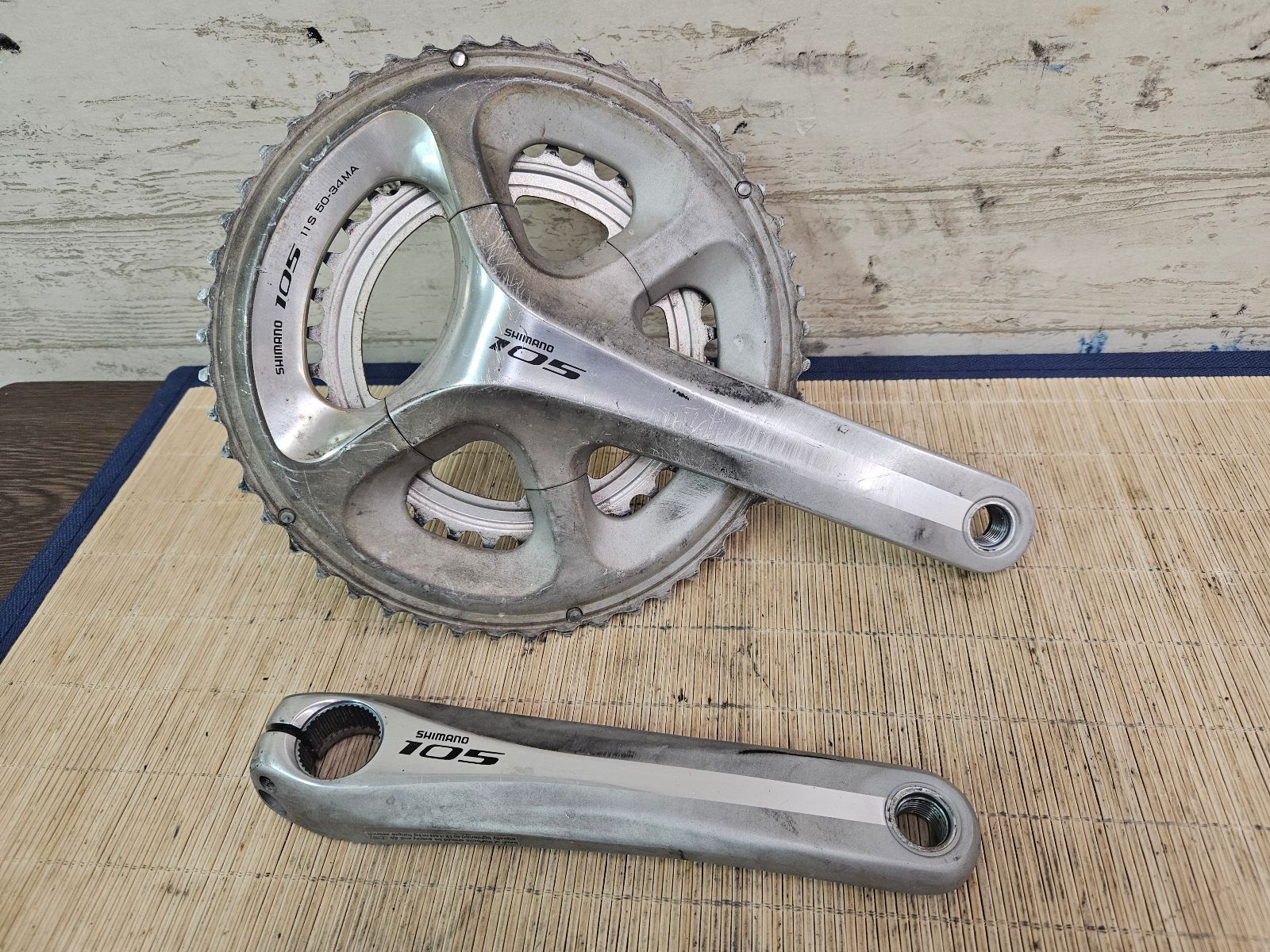 SHIMANO FC-5800 105 170mm 50-34T シマノ クランクセット ロード ミニベロ 同梱発送承中!! T-532