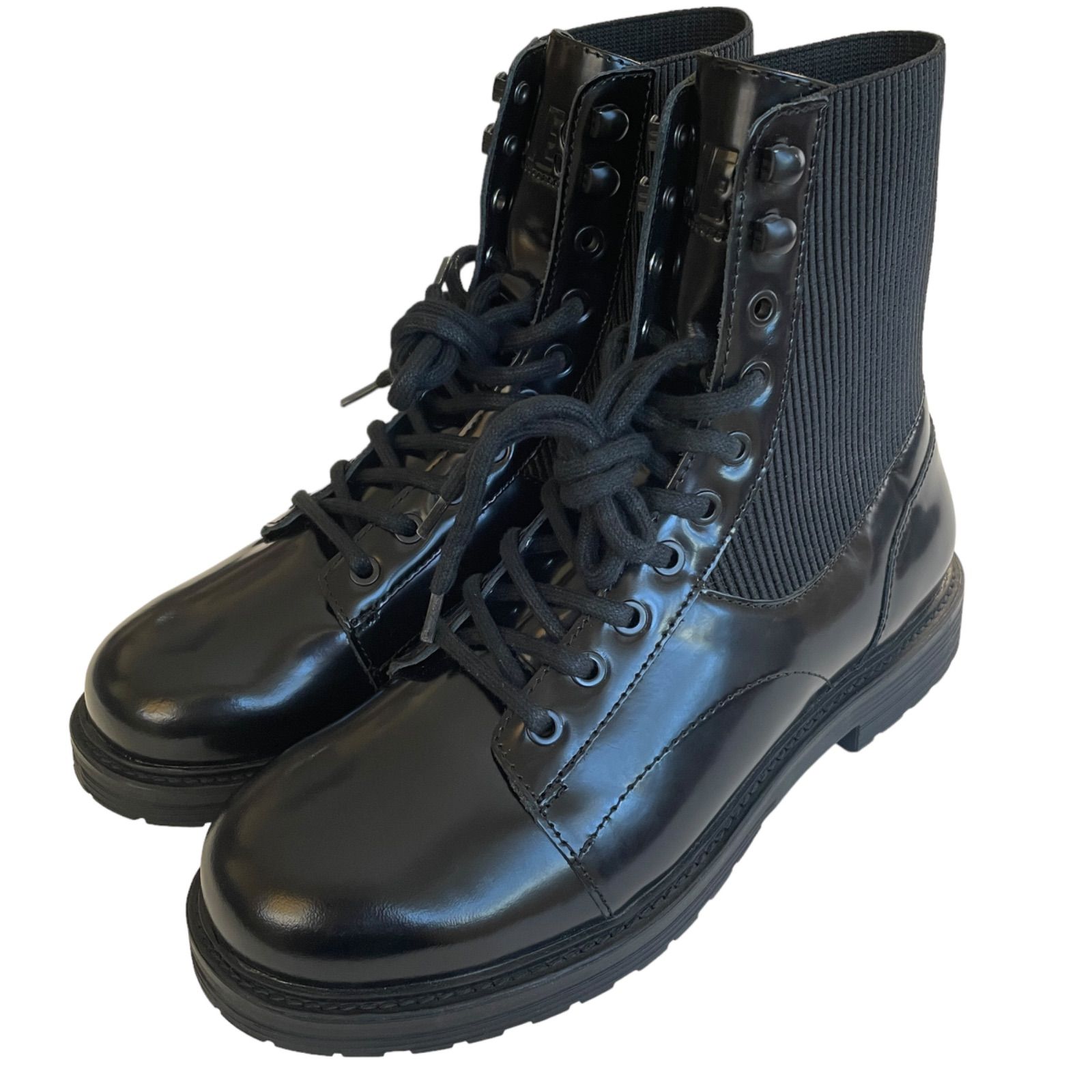 未使用】DIESEL ディーゼル レースアップブーツ D-ALABHAMA BT