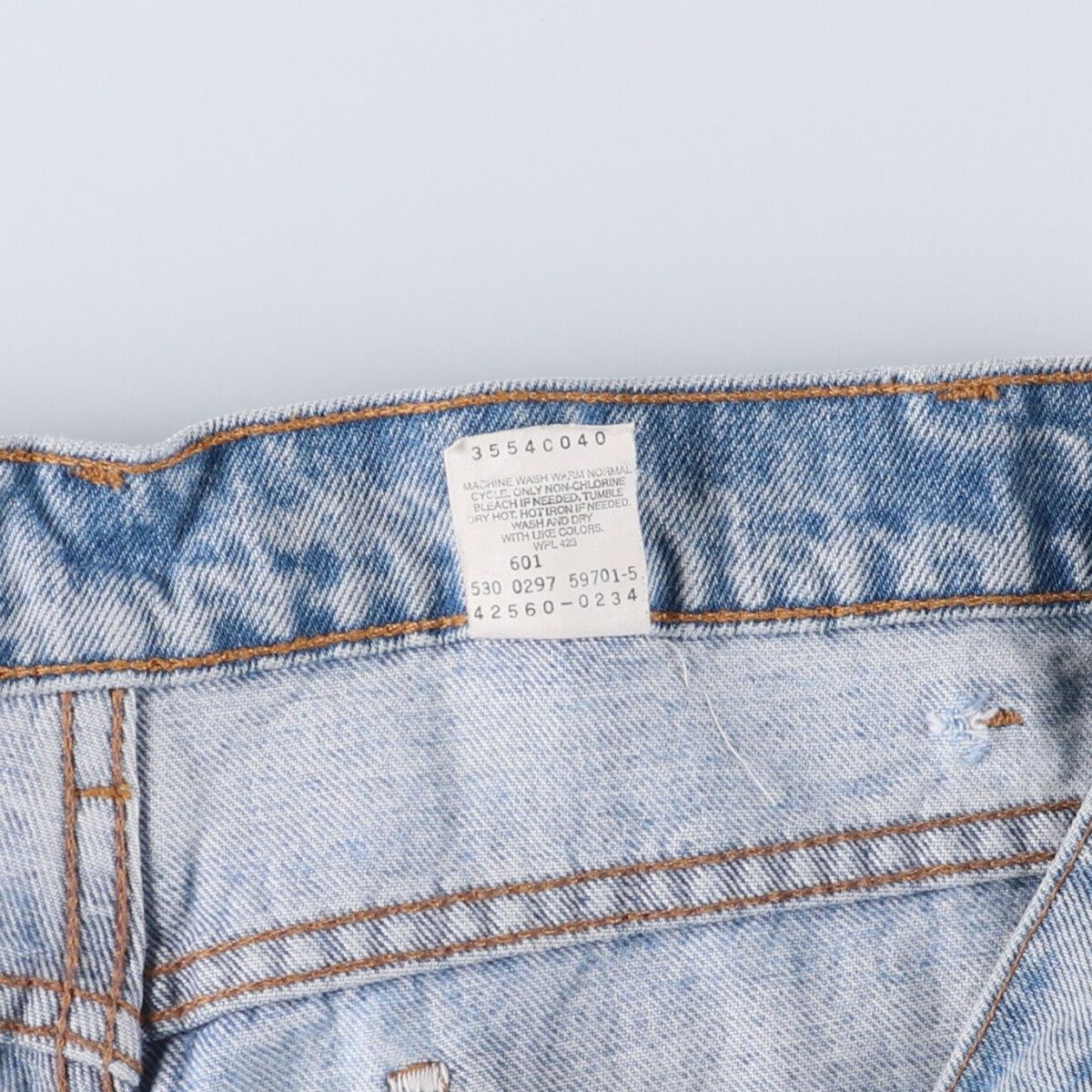 【格安通販】 古着 90年代 リーバイス Levi s 42560-0234 LOOSE FIT TAPERED LEG テーパードデニムパンツ メンズw34相当 ヴィンテージ|eaa588937