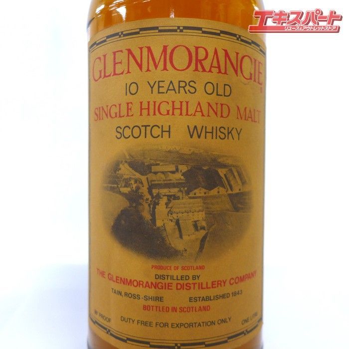 未開栓 THE Glen morangie グレンモーレンジ 10years old PURE