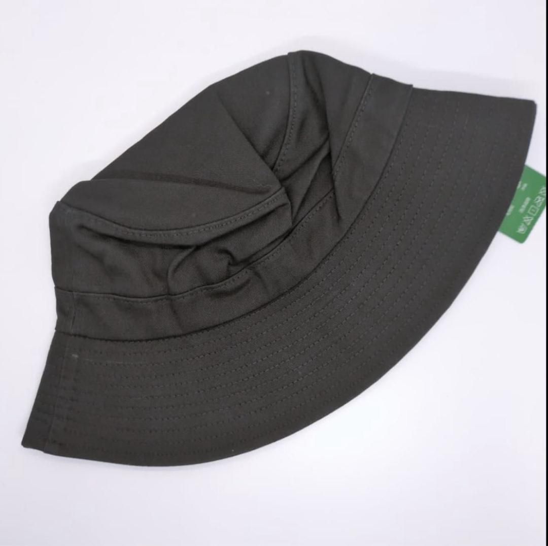 大きいサイズ バケットハット ブラック 60cm 63㎝ オールシーズン