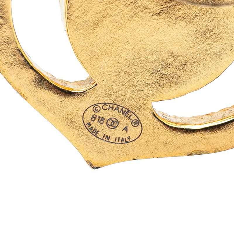 シャネル アンカー モチーフ ココマーク ゴールド メッキ レディース  