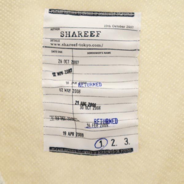 シャリーフ 日本製 スウェット 1 ベージュ系 SHAREEF 長袖 トレーナー