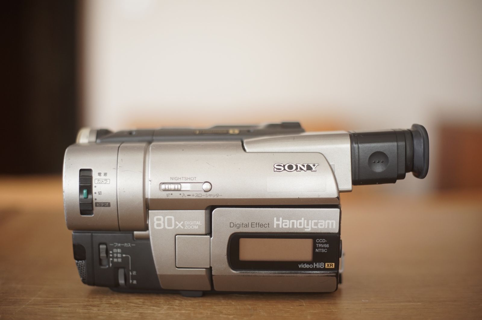 上等な SONY 訳あり品 CCD-TRV66 ハンディカム 8ミリビデオカメラ HI8 ビデオカメラ