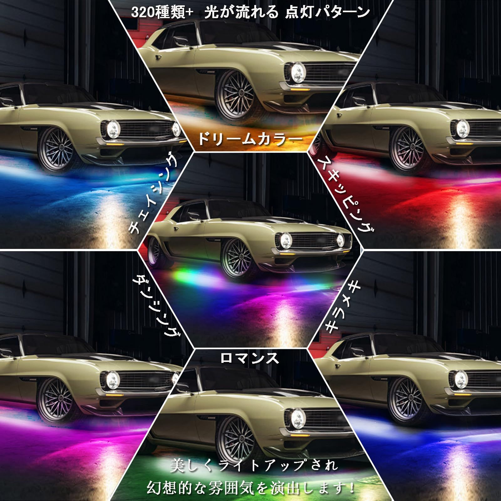 全1600万色 アンダーライト