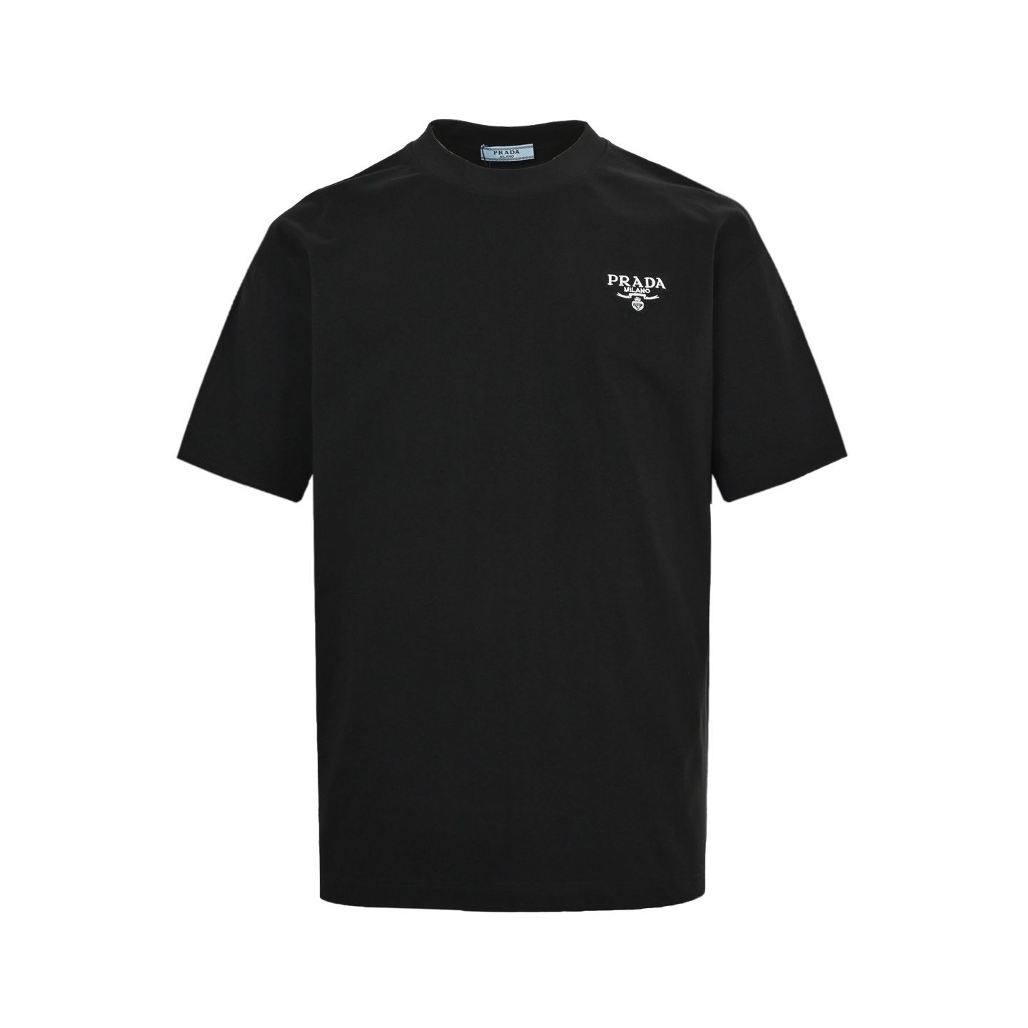 PRADA プラダ 半袖 Tシャツ ポケット ロゴ ピスネーム ワン