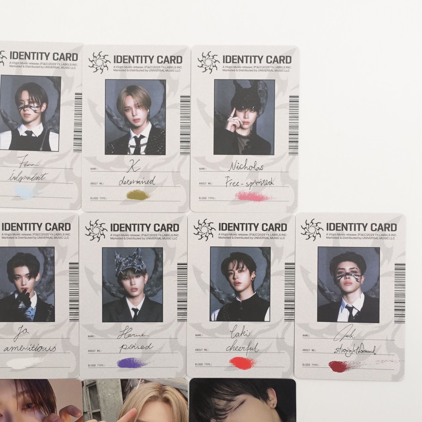 &TEAM 月狼 Go in Blind 通常盤トレカ フォト カード コンプリート