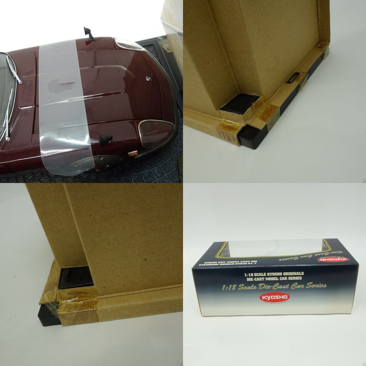 絶版未展示品 京商 1/18 ニッサン フェアレディ 240Z-G マルーン 京商 1/18 ニッサン フェアレディー 240Z-G (マルーン) ミニカー