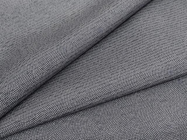 平和屋着物 夏物 江戸小紋 絽 鮫小紋柄 正絹 AABB6733jd