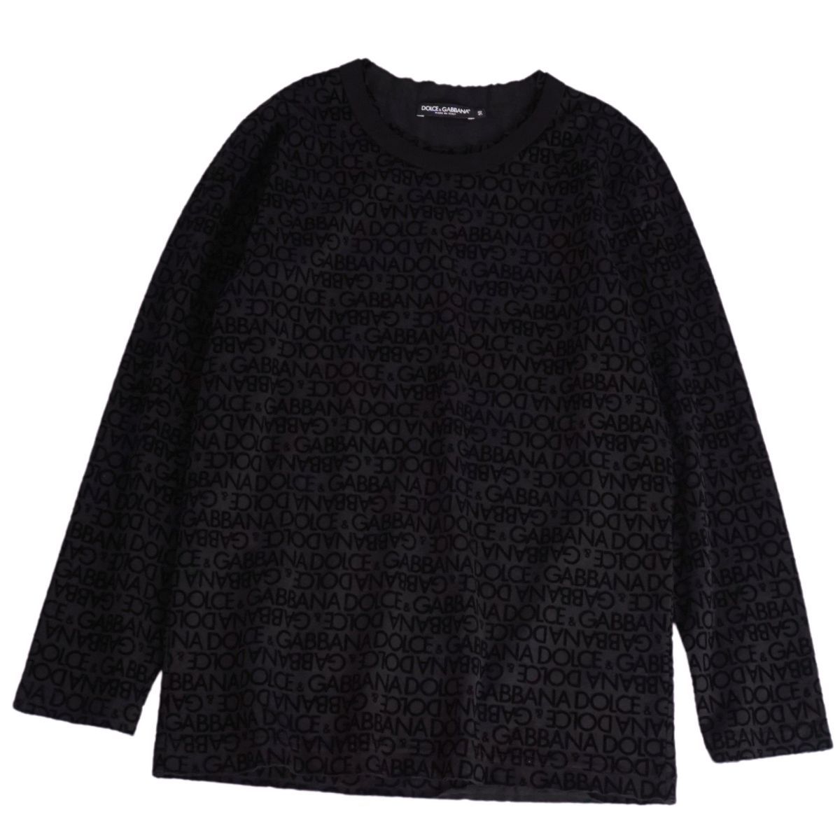 美品 ドルチェ&ガッバーナ DOLCE&GABBANA Tシャツ カットソー 長 
