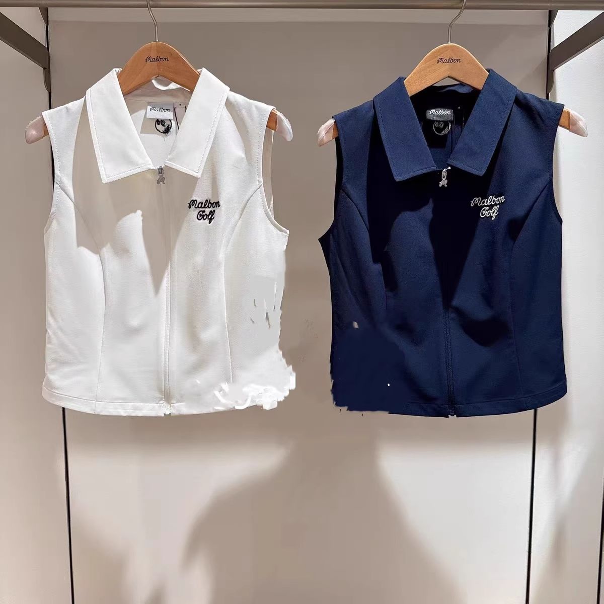 MALBON マルボーンゴルフウェア 女性用ニットベスト 夏 マルボン