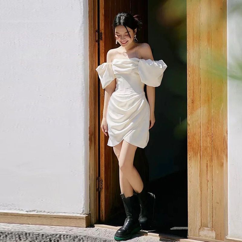 最終価格 kana / ANDRESD シアートップス×ジャガードドレス 結婚式 kana】 シアートップス×ジャガードドレス セット 結婚式 ANDRESD