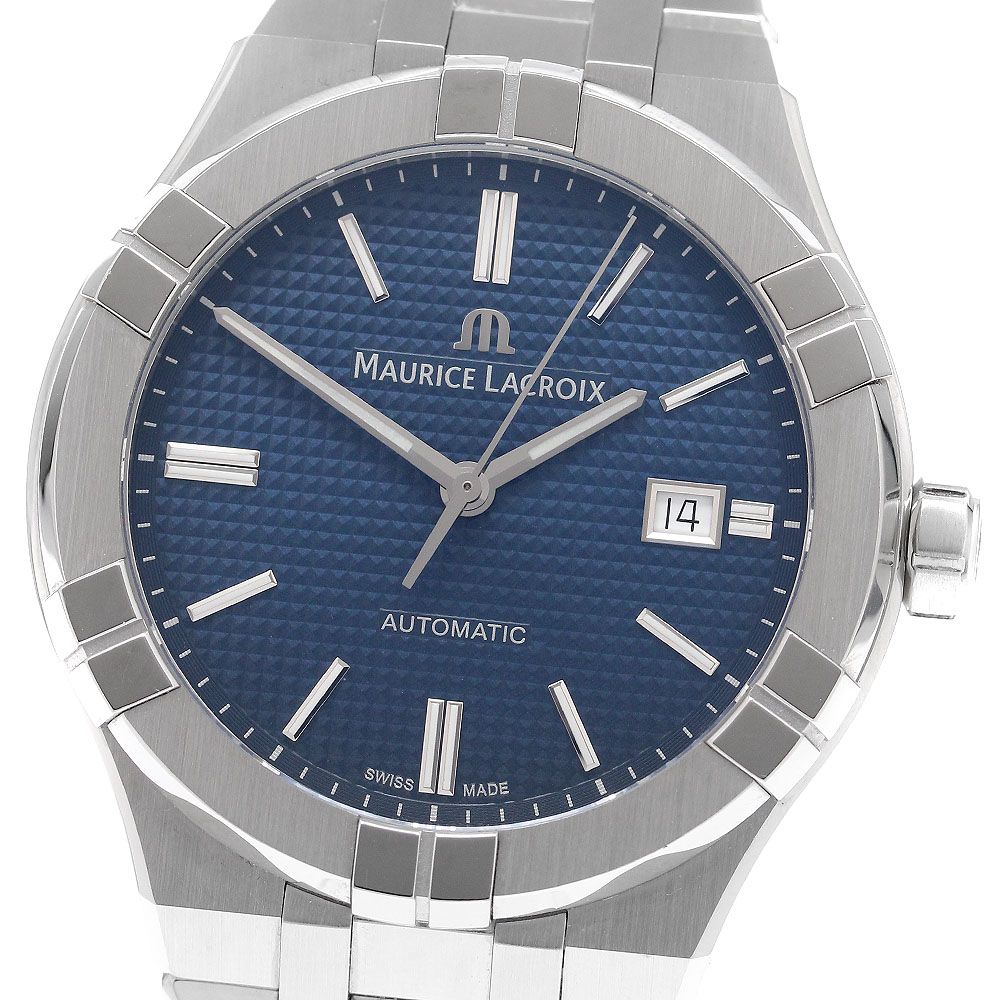 モーリスラクロア MAURICE LACROIX AI6008 アイコン オートマティック デイト 自動巻き メンズ _912539