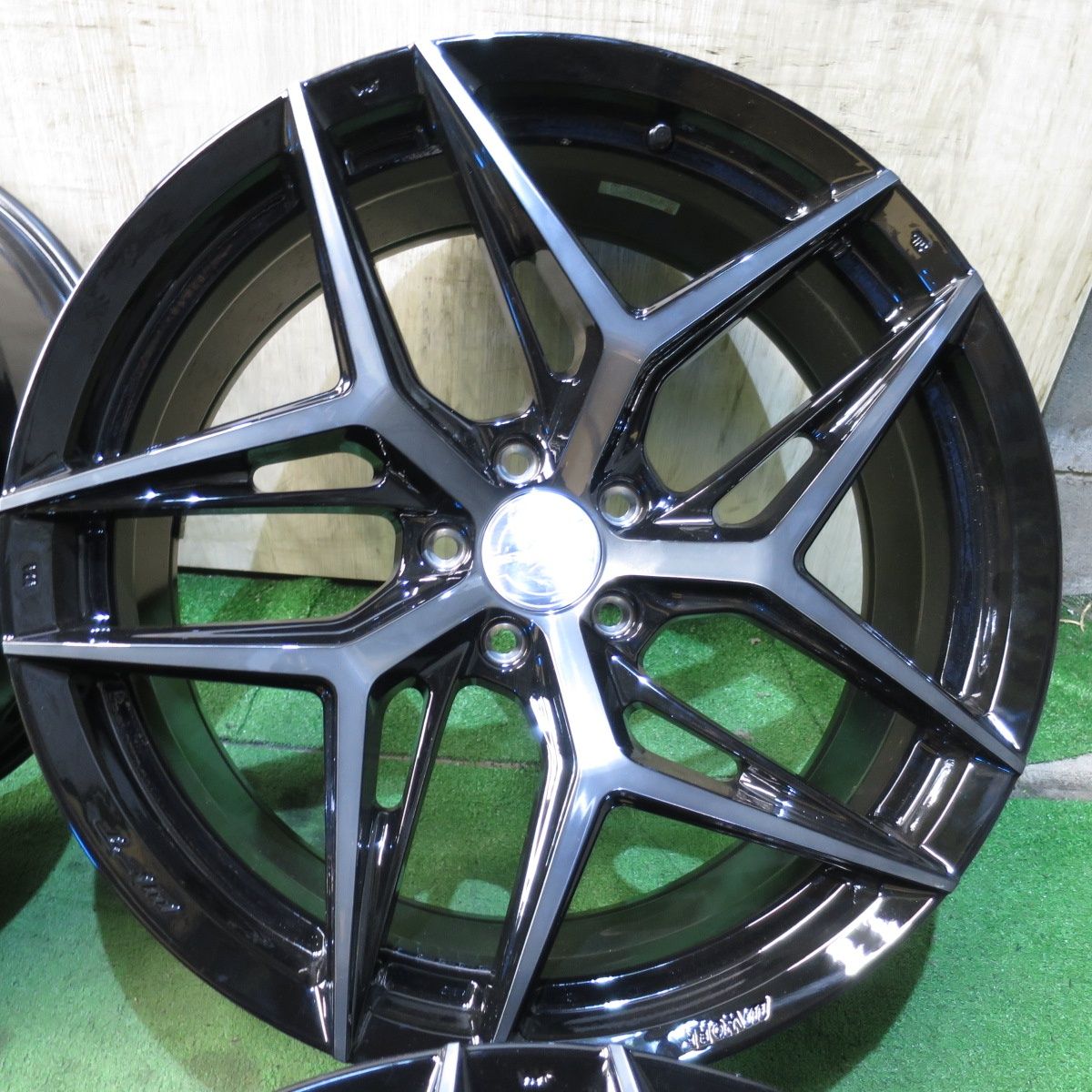 WORK 送料無料 ワーク GNOSIS CVF STEP RIM ミドルコンケイブ STANDARD Adisk 9J-22 +32～－14 5H-112 【2本セット 新品】