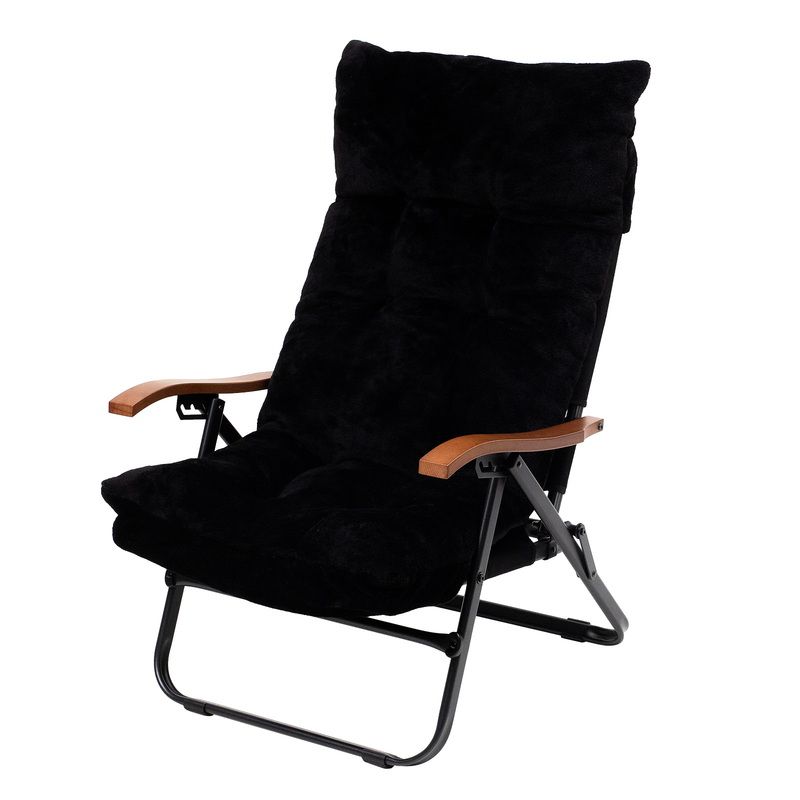 Hilander ハイランダー なセット クライマックスローチェア2 ST 難燃チェアカバー クライマックスローチェア用 ブラック ST スチール