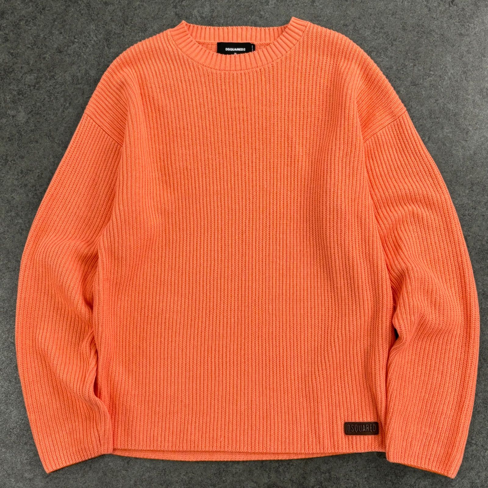 Made in ITALY DSQUARED2 Rib Sweater Orange イタリア製 ディースクエアード リブニット ニット セーター  オレンジ メンズ - メルカリ