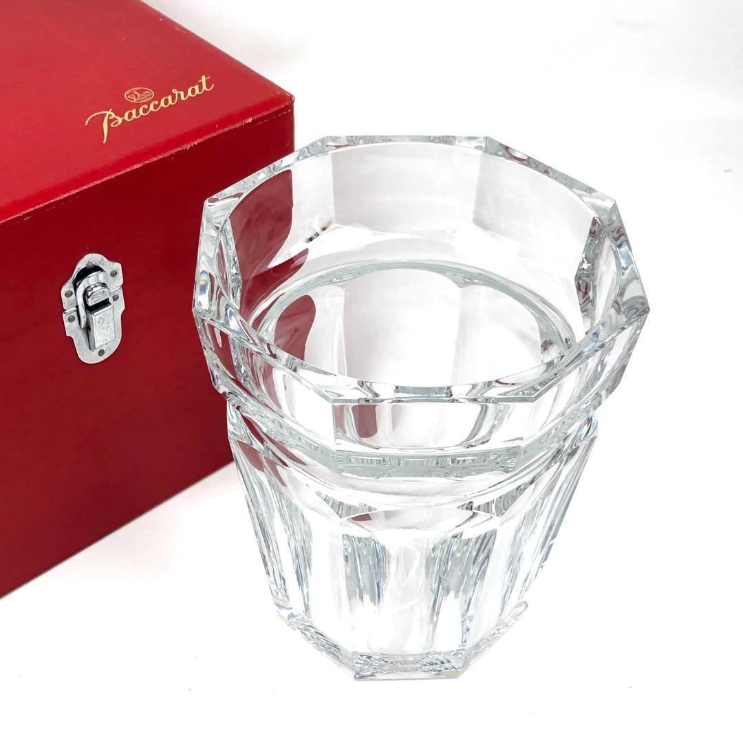 大型 ケース付き Baccarat バカラ シャンパン バケット ムーランルージュ クリスタルグラス クリア