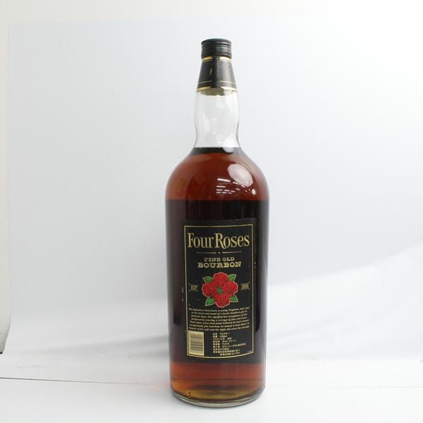 フォアローゼズ ブラックラベル 4.5L 40% ラベルキズ - メルカリ