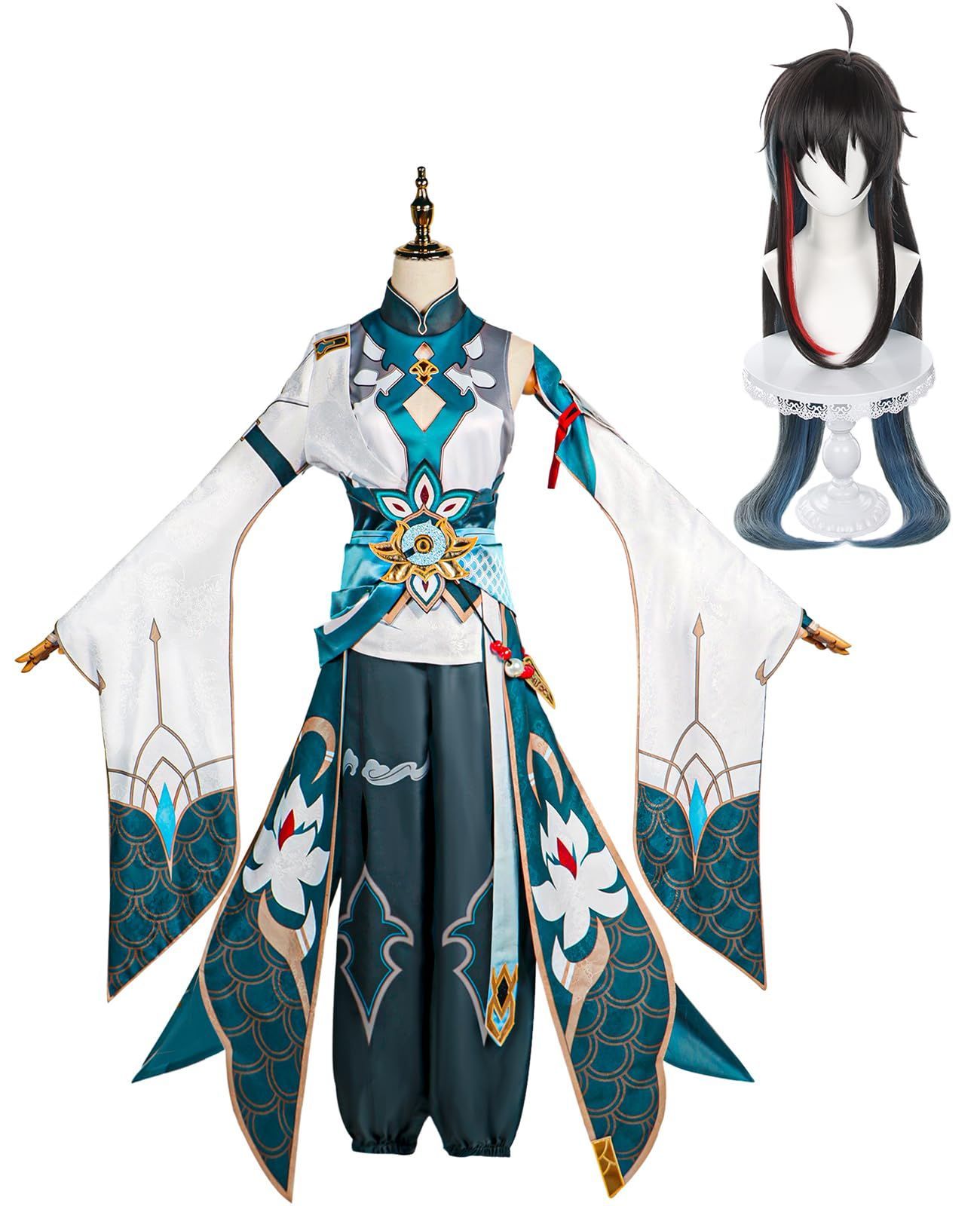五次元 高品質 崩壊スターレイル 星穹列車 ベロブルグ コスプレ ウィッグ付き 丹恒 コスプレ 姫子 コスプレ 飲月 コスプレ衣装 ゼーレ コスプレ BJ0927ML03