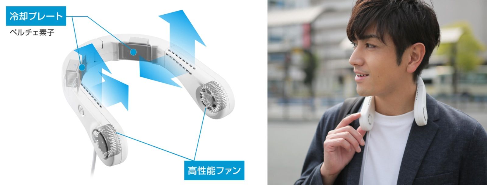 訳あり】京セラ モバイルネッククーラー DNC5010 新品 - メルカリ