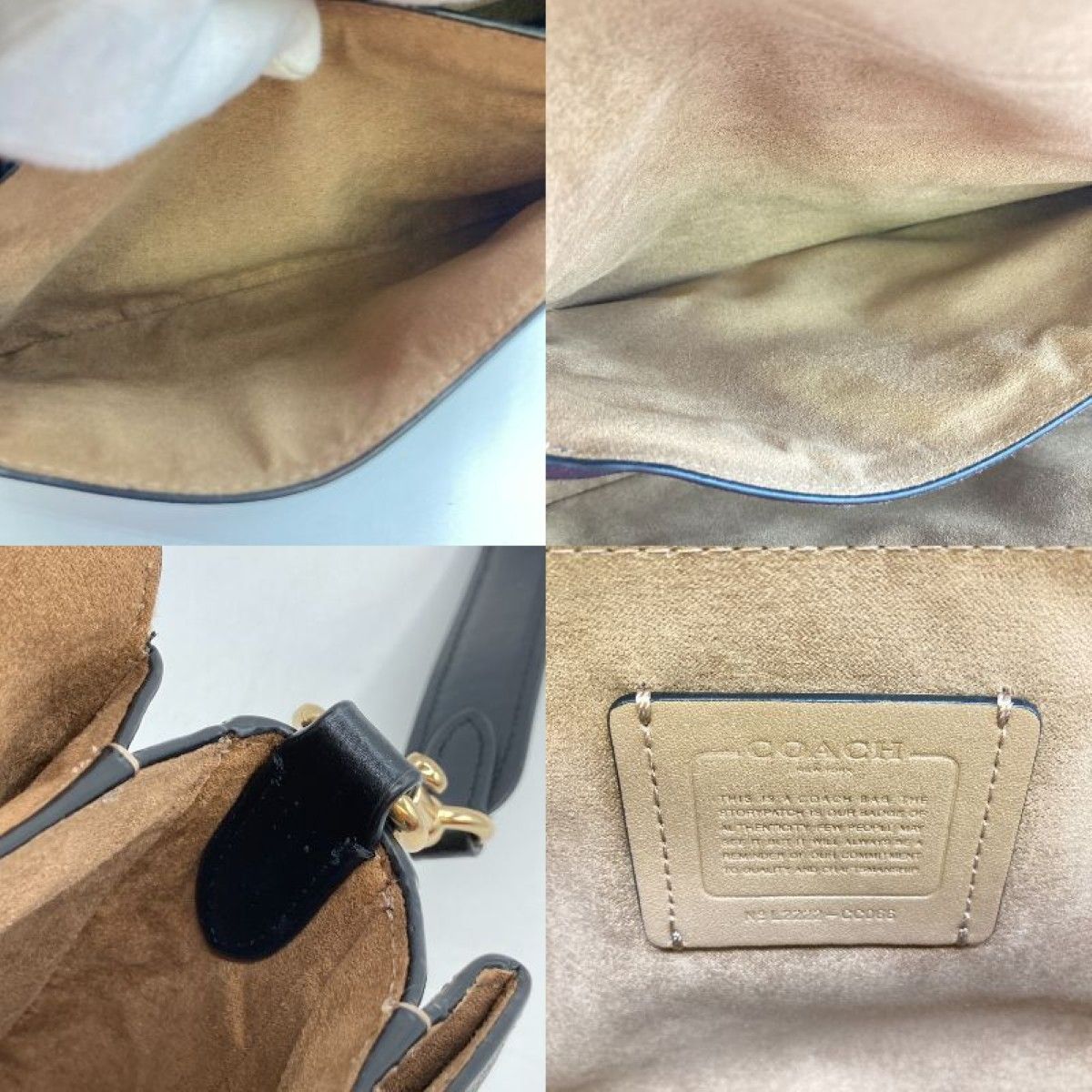 ◎◎COACH コーチ グレース ショルダー バッグ CC066 ブラウンマルチ  