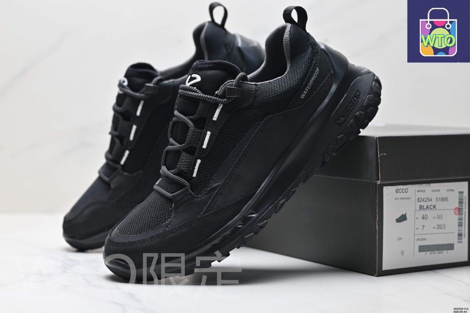 ECCO メンズハイキングシューズ