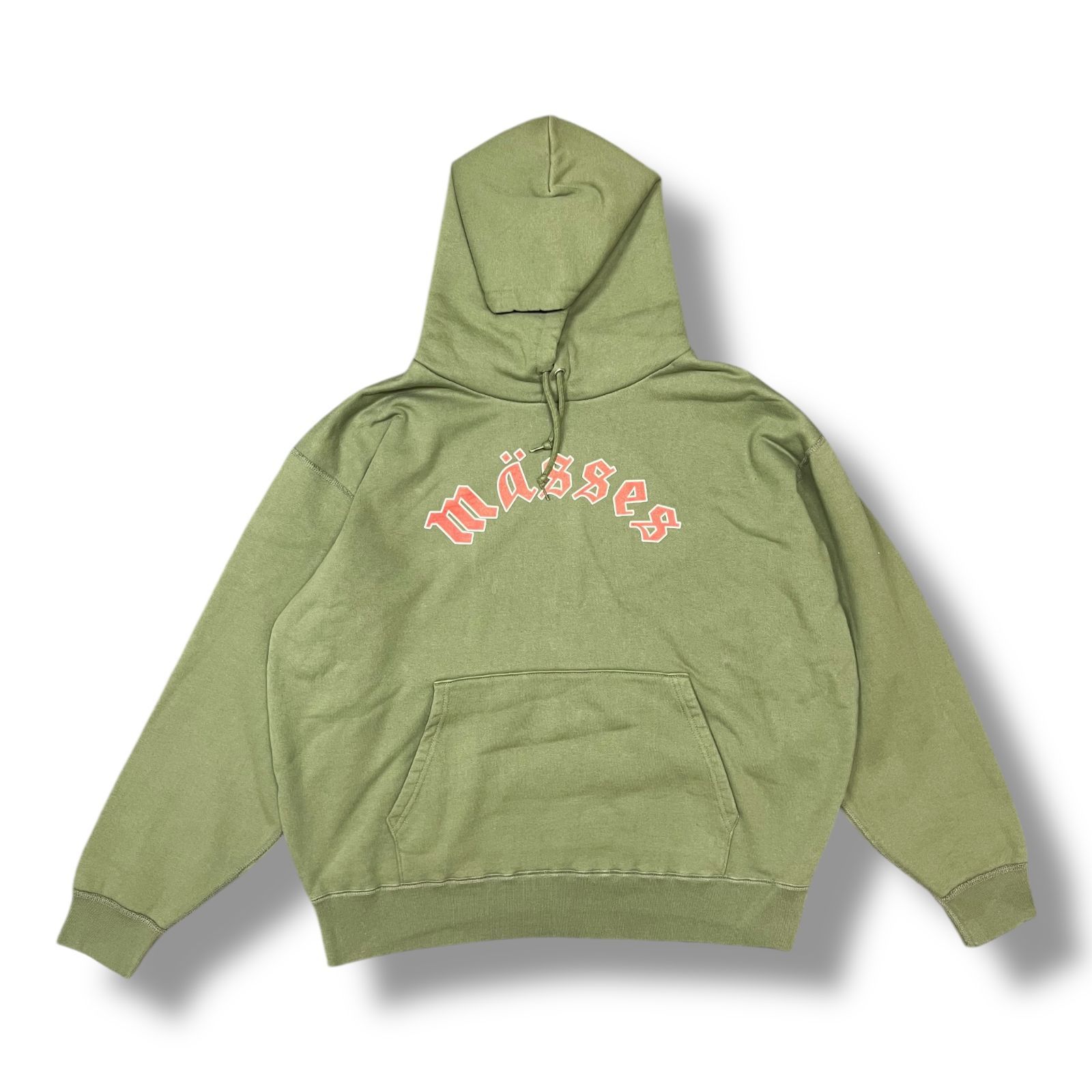 参考上代18700円 未使用品 MASSES 25SS SWEAT HOODED METAL