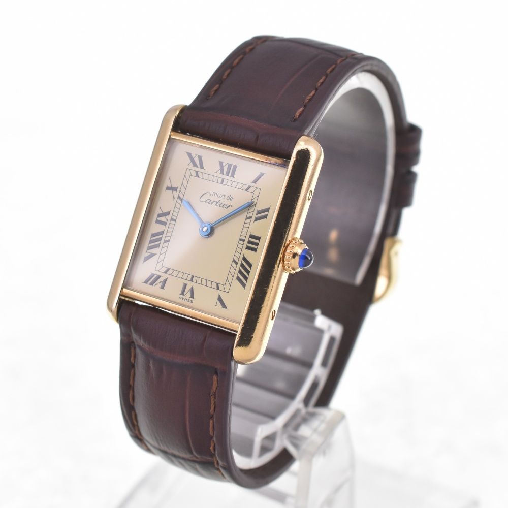 カルティエ CARTIER 590005 マストタンク ヴェルメイユ LM SV925