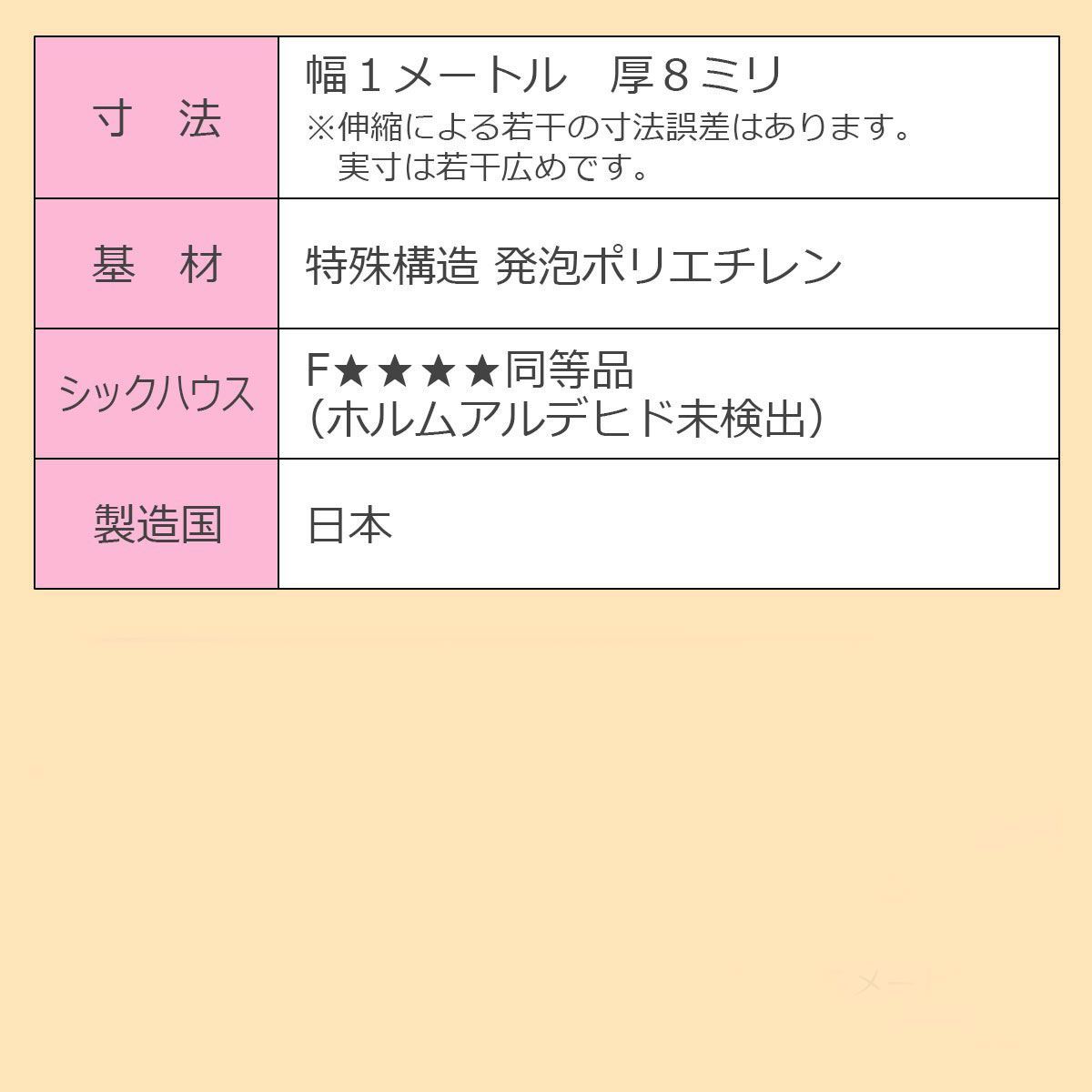 床デコシートソフト 5ｍセット