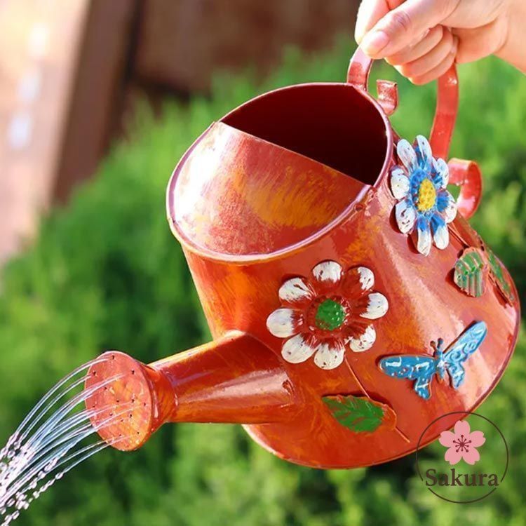 海外ビンテージ ガーデニングジョーロ じょうろ大 海外ビンテージ ガーデニングジョーロ じょうろ大