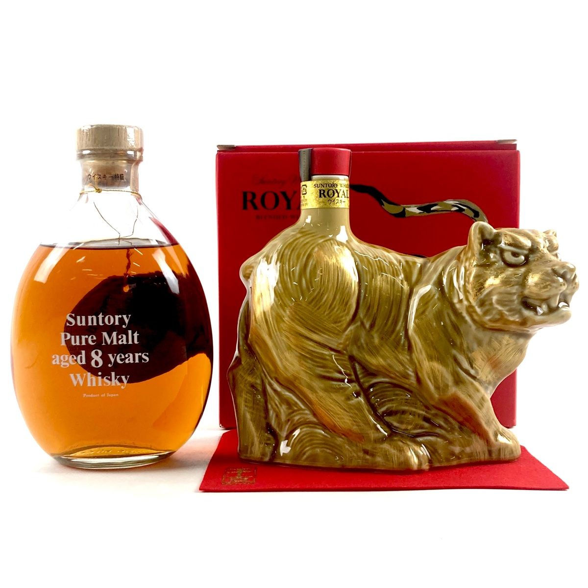 Suntory 2022 寅年ウイスキーボトル 化粧箱入】サントリー ウイスキー オールド 2022年度 虎ボトル