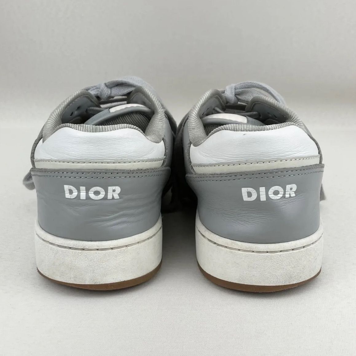 オープニング価格 人気【美品】DIOR ディオール B27 ロートップスニーカー スムースカーフスキン & ディオール オブリーク ジャカード  41size 26cm メンズ - メルカリ