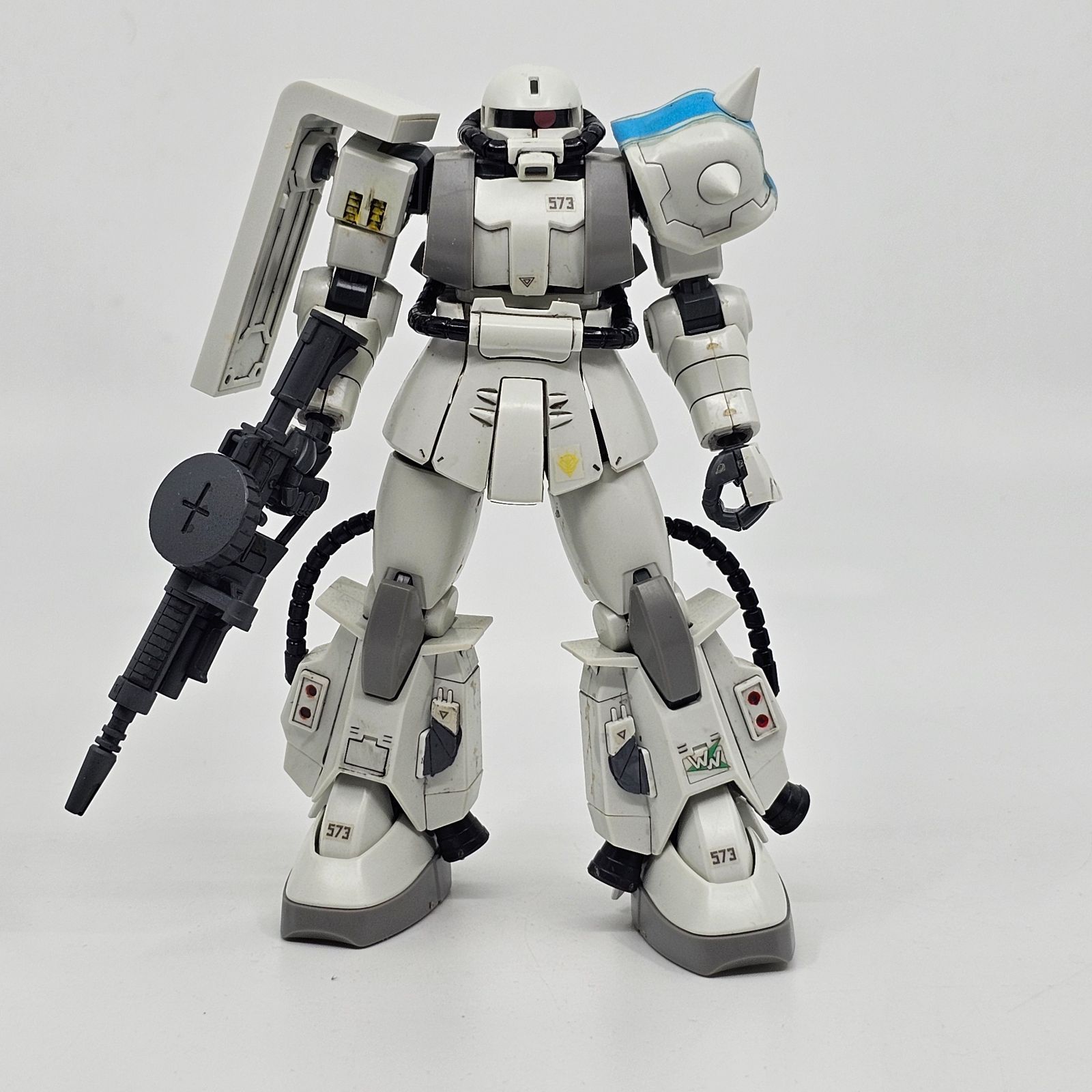 HG 高機動型ザクⅡ（シン・マツナガ機） アンテナ等欠品 ガンプラ