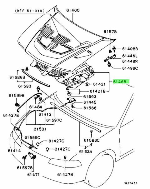 ○未使用 三菱 CP9A ランサーエボリューション ランエボ 5 6 Ⅴ Ⅵ