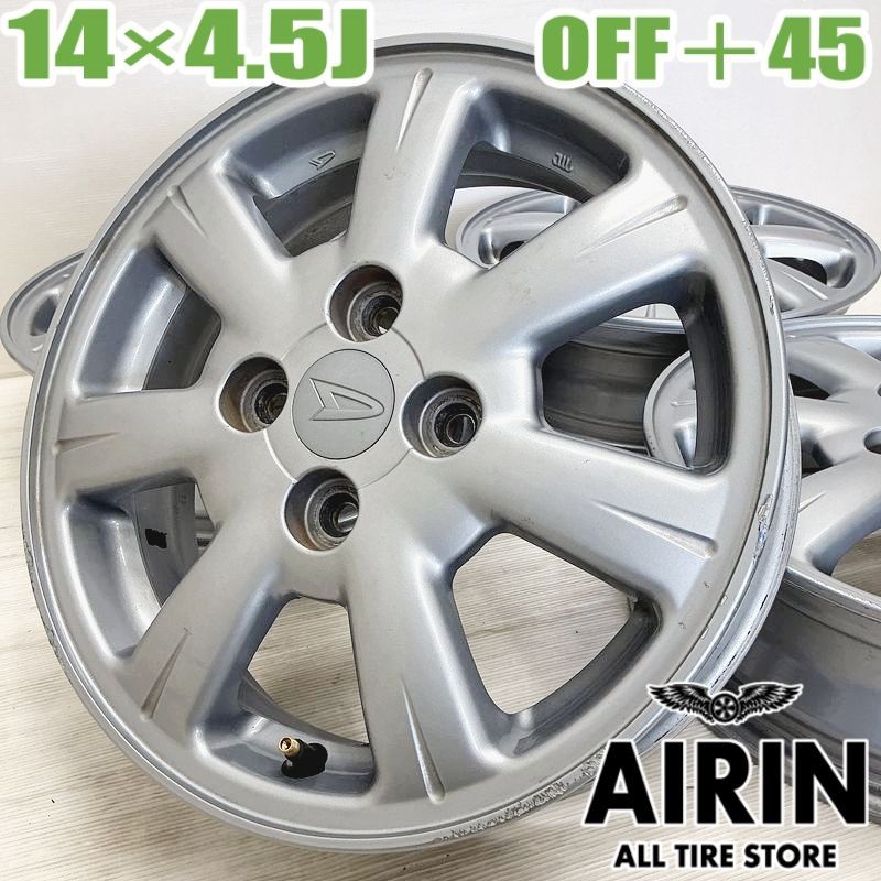 中古 14インチ アルミ ダイハツ タント 純正 4本セット