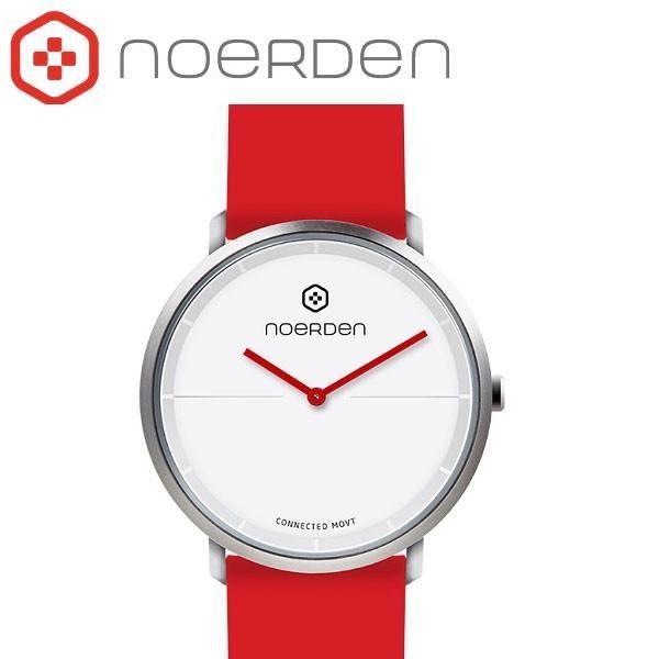 豊富な，最新作 ノエルデン NOERDEN LIFE2 腕時計 スマートウオッチ 睡眠 活動量計 ミュージックコントロール 防水 シリコンベルト 【日本正規商品】 PNW-0404  レッド その他