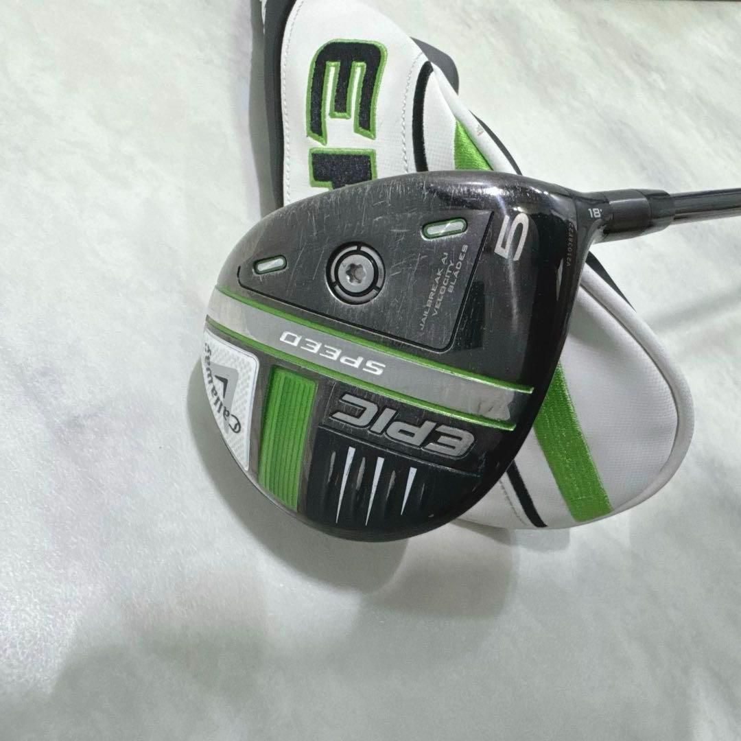 キャロウェイ EPIC SPEED 5W フェアウェイウッド 純正カーボンR 右 キャロウェイ EPIC SPEED 5W 18度 フェアウェイウッド 純正カーボンR
