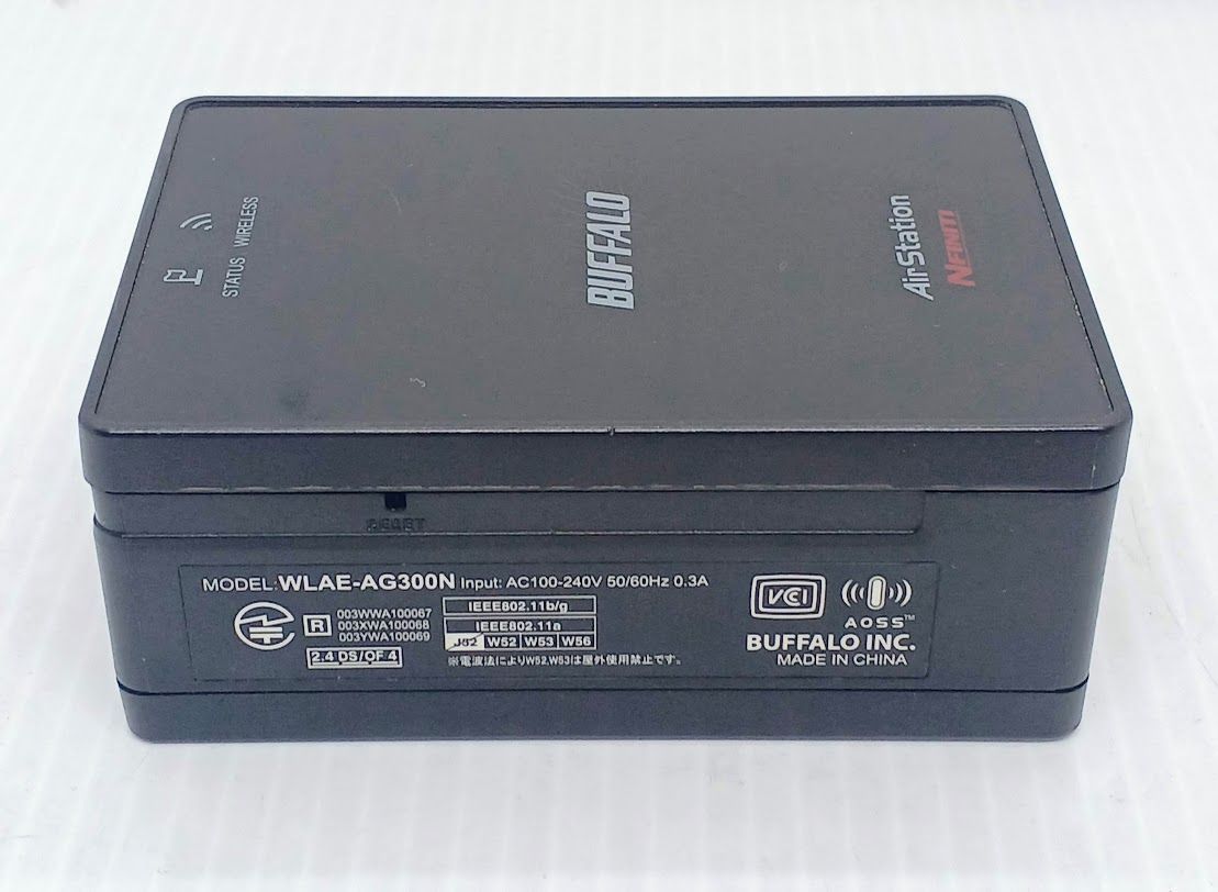 ネットワーク対応テレビ用ワイヤレスユニット WLAE-AG300N/V2