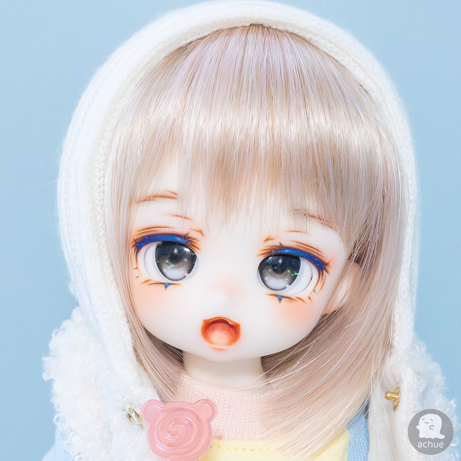 出品1/31まで］［ヘッドのみ］TinyFox C-15 カスタムヘッド ホワイト 1