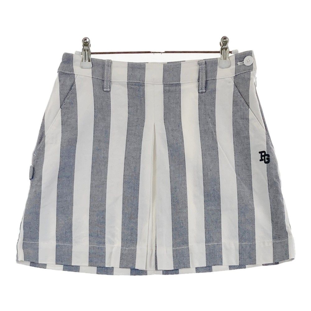 PEARLY GATES パーリーゲイツ 2018年モデル ニットセーター ボーダー　星 グレー系 6 [240001273486]【中古】メンズ