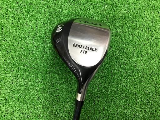 CRAZY BLACK F19 フェアウェイウッド 中古】 CRAZY CRAZY BLACK フェアウェイウッド F19 フェアウェイ