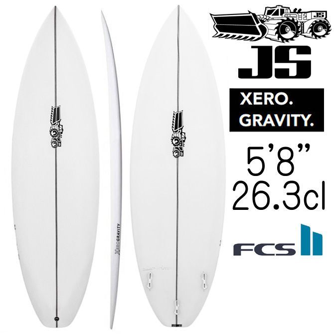 JSサーフボード ゼログラビティ モデル 5'8