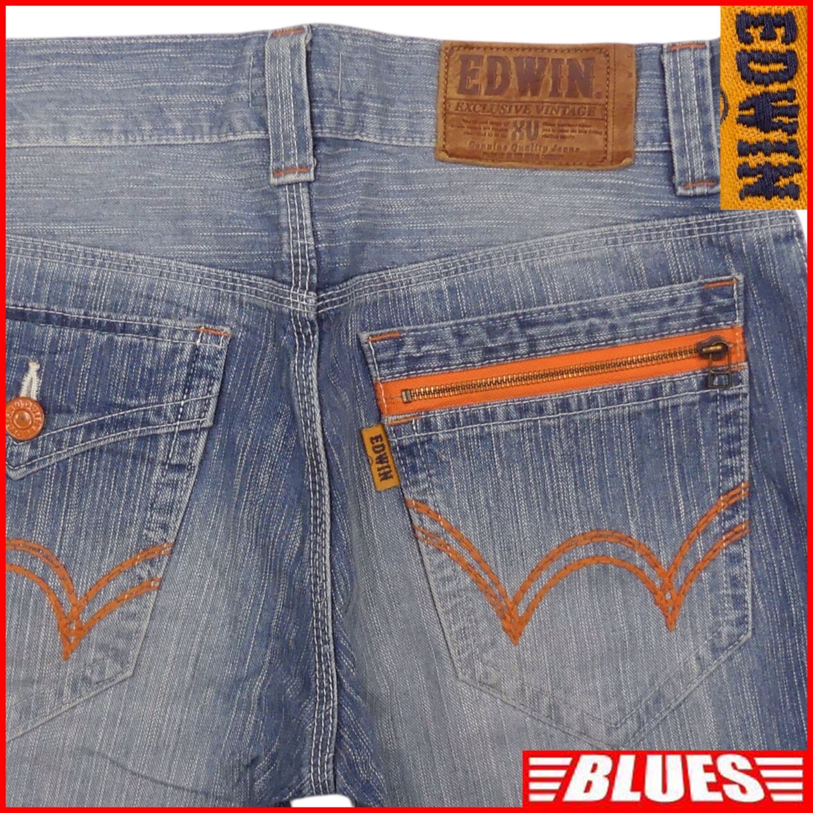 EDWIN エドウィン デニム パンツ 403XVS W32 日本製 EXCLUSIVE VINTAGE 